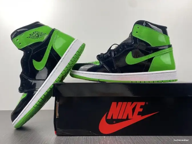 Rep LUCY 1 Green High OG Air Pine 555088-030 Jordan 0606